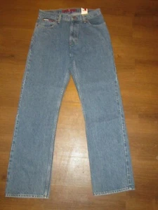 Tommy Jeans Hilfiger NEW Straight Leg Jeans Mens 30 x 34 Vintage TD3 - Picture 1 of 6