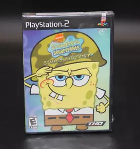 SpongeBob SquarePants: Battle for Bikini Bottom (Playstation 2, PS2) nuovo sigillato - Foto 1 di 10
