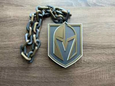 Colar de corrente oversized Las Vegas Golden Knights – Declaração definitiva dos fãs - Imagem 1 de 2