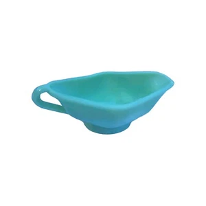 Green Jadeite Glass Gravy Boat Vintage Depression Era Mint - Picture 1 of 4