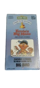 Sesamstraße Ernie’s Big Mess VHS Videokassette Lesen lernen Vintage Vogel SELTEN! - Bild 1 von 5
