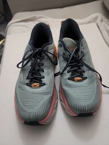 Women’s 9.5 D Wide Hoka One Bondi 7 1110531 BHBI Blue Running Shoes Sneakers - Picture 1 of 24