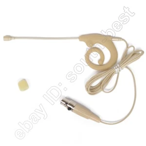snail design wireless headset microphone for shure ulx slx pgx ut glx qlx u4 mic - Picture 1 of 5