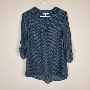 DR2 Floral Blouse Size Small - Picture 1 of 7