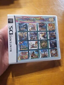 Nintendo 3DS Super Combo Pokemon Mario 208 in 01 128 Multi Spiel LESEN - Bild 1 von 7