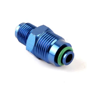 Alu Adapter For Fuel & Power Steering Fitting 6AN Male To 18mmx1.5 O-Ring Seal - Picture 1 of 5