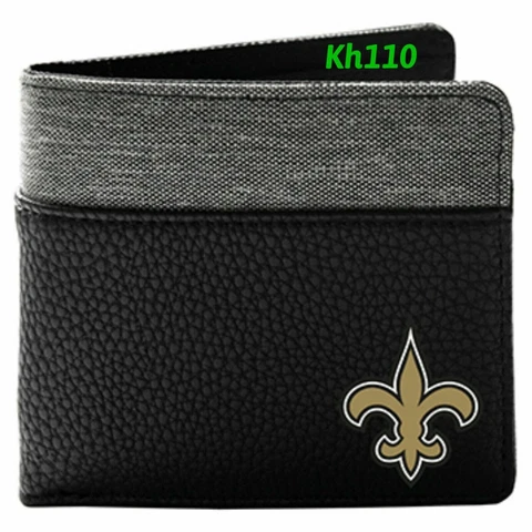 NFL New Orleans Saints Pebble Bi Fold Wallet Cover