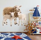 3D Lovely Sheep B03 Animal Wallpaper Mural Poster Wall Stickers Decal Wendy