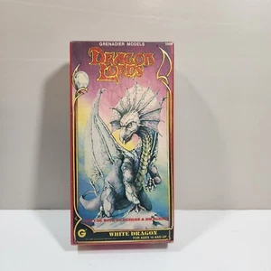 Grenadier Models Dragon Lords 2503 White Dragon D&D Lead Miniature Figure 1984 - Picture 1 of 10