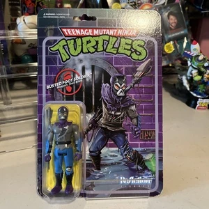 ReAction TMNT Teenage Mutant Ninja Turtles Busted Foot Soldier Figure New Super7 - Picture 1 of 6
