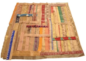Sushila Vintage Sari Border Assorted Lot of 68 Pc Remnant Trim Craft Sewing Lace - Picture 1 of 7