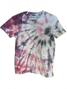 Youth Tie Dye T Shirt Small 6-8 Unisex Boys Girls Handmade FAST FREE SHIPPING - Picture 1 of 2