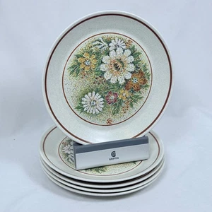 5er Set Lenox Temperware Magic Garden Speiseteller Blumenmuster Made in USA - Bild 1 von 7