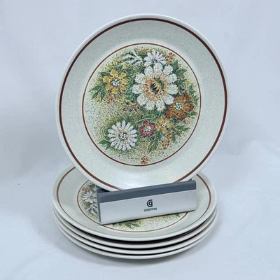 Juego de 5 Platos de Cena Jardín Mágico Lenox Temperware Diseño Floral Hecho en EE. UU. Foto 1 de 4