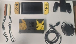 Nintendo Switch Ed. limitata Pokemon Let's Go Pikachu  / Eevee - usato - Foto 1 di 4