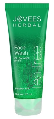 Jovees Tea Tree Oil Control Face Wash 120ml For Acne Pimple Oily Skin  - Image 1 of 4