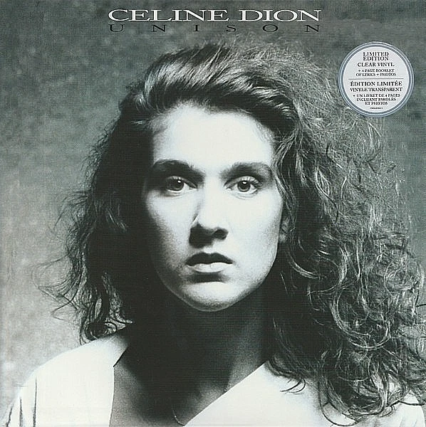 Celine Dion Unison 1LP Clear Vinyl 2025 Sony