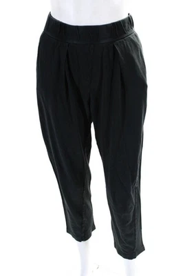 Женские эластичные укороченные узкие тренировочные штаны Raquel Allegra на талии темно-серые размер 1 - Изображение 1 из 4