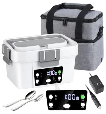 Fiambrera Eléctrica Inalámbrica 1.6L 16000mAh Portátil Calentador de Alimentos Inteligente Calefacción Foto 1 de 4