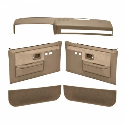 Kit combinado interior Coverlay marrón claro 18-601CF-LBR para camionetas Chevy GMC con PWR Foto 1 de 4