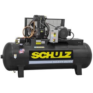 Schulz L-Series 10120HL40X-3 10-HP 120-Gallon Two-Stage Air Compressor (208V ...
