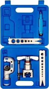Eccentric Flaring Tool Kit Single Flare for 1/4" - 3/4" Aluminum Copper Pipe - Picture 1 of 9