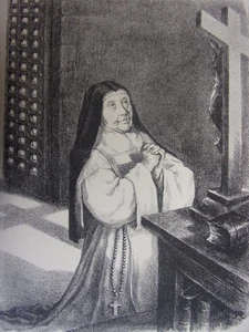 8.PORT ROYAL Lithographie Originale signée René Aubert 1954 - Imagen 1 de 3