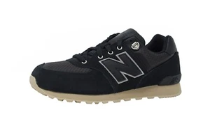 New Balance 574 Big Kids Running Shoes Sneakers KL574VIG - Black/Tan - Picture 1 of 6
