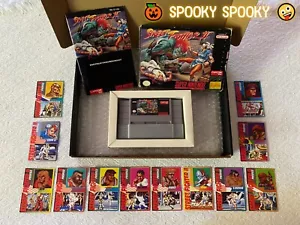 Street Fighter II SNES - NTSC-U/C USA OTTIME CONDIZIONI CIB - imballaggio alta qualità - tracciato - Foto 1 di 21