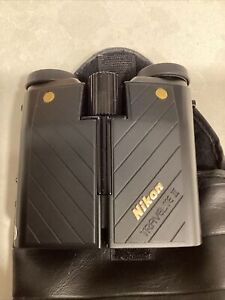 Nikon Travelite II 2 9x25 Compact Binoculars with Case Good Condition
