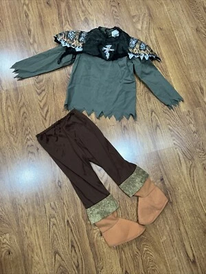 Детский костюм Хэллоуин размер S (4-6) брюки / Топ воин - Изображение 1 из 4