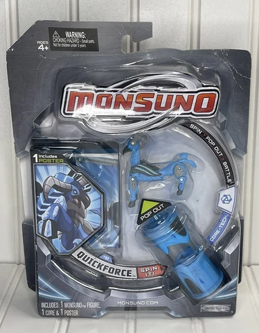 Monsuno Jakks Pacific Quickforce #02 Action Figure & Card New in Package Cover