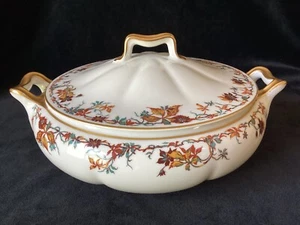 Haviland - Limoges, Frankreich - "Woodbine" 8" Servierschale/Deckel - Bild 1 von 8