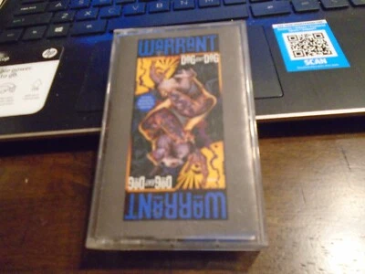 WARRANT Dog Eat Dog Cassette Tape Columbia 1992 VG+ [Hard Rock Glam] - Image 1 of 2