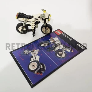 Lego Vintage 100% Complete Set 8810 - Technic Cafe Racer Cycle (1991) KG - Imagen 1 de 1
