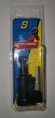 Conector de motor tanque de combustible Evinrude Johnson 3/8" hembra barra Seachoice 20551 Foto 1 de 2