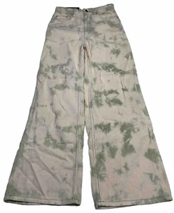 Bdg Urban Outfitters High And Wide Tie Dye Corduroy Baggy Pant Women SZ 27 - Picture 1 of 11