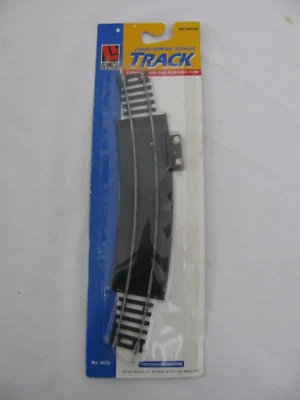 Life Like HO Scale Steel Rail 18" Radius Curve Terminal Re-railer Track #8622 - Image 1 of 4