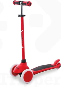 Kinder Tretroller Geschenk Mondo On&Go Tripper verstellbar T-Bar 3 Räder rot 28569 N - Bild 1 von 5