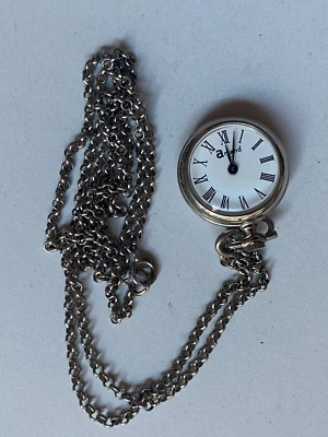 Arland - Halskettenuhr Damen  - Handaufzug - Werk  läuft - Bild 1 von 4