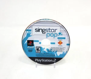 SingStar: Pop (Sony PlayStation 2, 2007) PS2 Juego Disco Solo PROBADO - Imagen 1 de 1