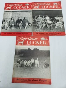 American Cooner 3 Stück National Tree Hound Magazin August Oktober November 1955 - Bild 1 von 4