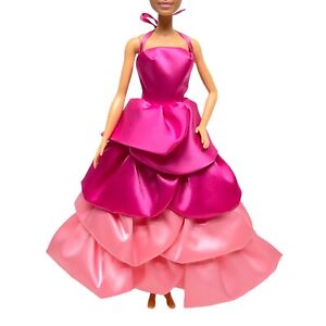 1983 Mattel Sweet Roses PJ #7455 PJ Barbie Doll Pink Tiered Dress Superstar Era