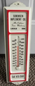Vintage Sorensen Allis-Chalmers, AC Farm Machinery, Lincoln, Iowa IA Thermometer - Picture 1 of 3