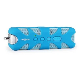 PRZENOŚNY GŁOŚNIK AKUMULATOROWY BLUETOOTH BEZPRZEWODOWY GŁOŚNIK SOUND BOX USB AUX NIEBIESKI - Zdjęcie 1 z 5