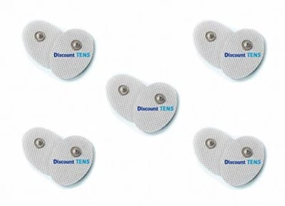 TENS Electrodes - Premium Quality Small Replacement Pads for TENS Units - 5 Pair - Image 1 of 4