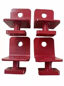 HEAVY DUTY shipping container Twist Lock Anchor Set 4 Made In USA Flood Plane - Picture 1 of 7