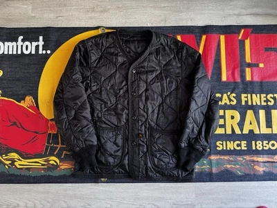 Alpha Industries M-65 ALS/92 Quilted Liner Jacket Black – Small Regular - Image 1 of 4