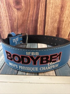 Cintura sollevamento pesi IFBB Bodybe1 Classic da uomo Physique Champion taglia small USA - Foto 1 di 7