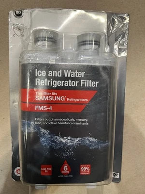 2 pack Open Pack FMS-4 Refrigerator Water Filter Fit Samsung HAF-QIN/EXP - Image 1 of 4